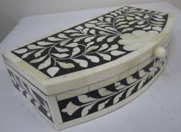 Caja de Joyería de Lujo con Incrustaciones de Hueso, Diseño Personalizado de Alta Calidad, Caja Decorativa Hecha a Mano con Incrustaciones de Hueso, Fabricante de India - Product Image 6