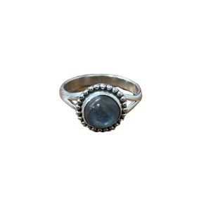 Designer 925 Sterling Silver Women's <b>Ring</b> <b>Labradorite</b> Stone Handmade Shape Antique Style Wedding Engagement Party Gift Direct - Product Image 1