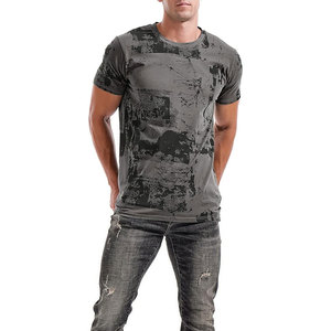 เสื้อยืดฮิปฮอปผู้ชาย สไตล์ฮิปสเตอร์ แฟชั่นสตรีทแวร์ พิมพ์ลายกราฟิก เสื้อยืดลำลอง ผ้าฝ้าย ใส่สบายๆ สำหรับฤดูร้อน สไตล์แร็ปสุดเทรนดี้ - Product Image 4