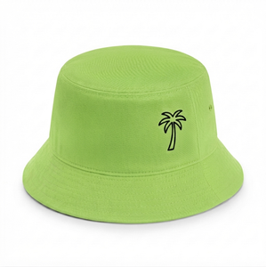 OEM Custom <b>Reversible</b> Embroidery Printing Solid Denim <b>Bucket</b> <b>Hats</b> Polyester/Cotton Summer Beach Casual Breathable Fishing - Product Image 1