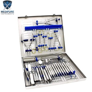 Kit Premium de 33 Piezas de Instrumentos Periodontales de Acero Inoxidable, Juego de Instrumentos Quirúrgicos para Implantes Dentales, Ortodoncia y Cirugía Oral - Product Image 3