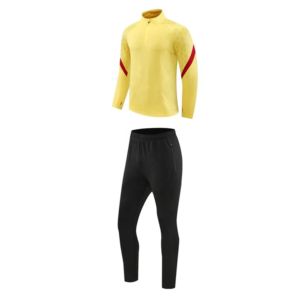 Combinaison d'échauffement unisexe de haute qualité avec logo personnalisé, extensible dans quatre directions, 100% polyester, taille élastique, pour adultes, basketball, football - Product Image 5