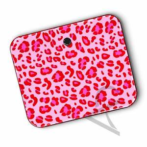 Pink Leopard Print Acrylic Eyelash <b>Tile</b> Sustainable Beauty Extension Holder Board Private label Printing - Product Image 6