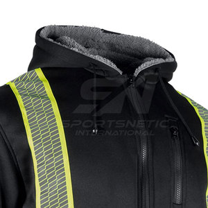 Vêtements de travail respirants, sweat à capuche de travail de haute qualité, sweat à capuche de travail personnalisé avec logo - Product Image 5