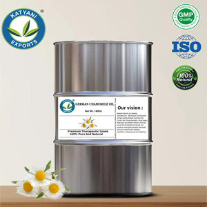 Aceite Esencial de Manzanilla Alemana Destilado al Vapor a Granel para Uso Cosmético, Cuidado Personal e Industrial - Product Image 3