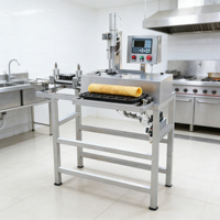 Machine à gaufres à taille uniforme à bas prix pour cornets de crème glacée, machine à gaufrettes résistante à l'usure pour la fabrication de pain gaufreté