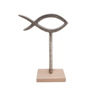 Tabletop Decorative Bird <b>Sculpture</b> Made of Aluminum iron And <b>Wood</b> Black And Walnut Colour Modern Style Figurine For Home Decor - Product Image 5