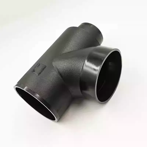 <span class=keywords><strong>Tubo</strong></span> de HDPE negro Flexible PN 16 PE de 315 <span class=keywords><strong>mm</strong></span> de alta calidad, accesorios de HDPE 100% para uso en agua fría, 2 tubos de plástico de electrofusión - Product Image 4