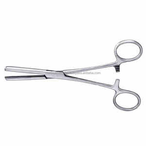 Fórceps de acero inoxidable Ferguson Angiotribe recto y curvo 6,5 pulgadas y 7,5 pulgadas fórceps de hemostato quirúrgico sujeción de Vasos - Product Image 6