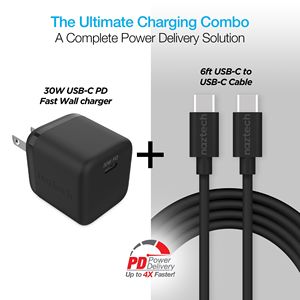Caricatore da Muro PD 30W con Cavo USB-C a USB-C da 1,8m - Product Image 5