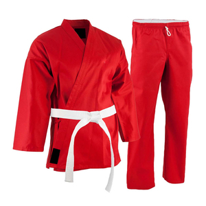 Customized Embroidery Patches Karate <b>Jacket</b> and Pant Uniform Latest Design Professional Karate Uniform - Product Image 5