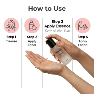 Camellia Hydrating Skin Essence 55ml Korean Made Lightweight Moisture OEM Manufacturer Supplier - Product Image 5