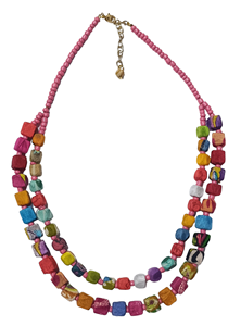Nuevo Conjunto de Joyería Étnica Africana Exagerada con Collar Trenzado de Varias Capas y Pendientes para Mujer al por Mayor - Product Image 6