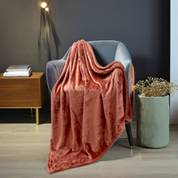Ensemble de literie en polyester 100% de qualité supérieure, couette en polaire chaude et couette épaissie pour la technique tricotée d'hiver vente en gros