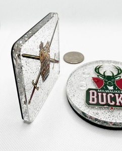 Nuevo Posavasos Acrílico Personalizado con Logotipo del Ejército, Brillante, Multicolor, Venta al por Mayor - Product Image 2
