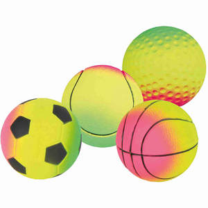 Juego de Pelotas de Goma Suave de Neón de 7 cm, Flotantes, para Mascotas, Juguetes Interactivos y de Movimiento - Product Image 6