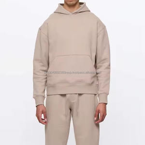 ชุดวอร์มผู้ชายผ้าฝ้าย 100% ชุดออกกำลังกายแบบกำหนดเอง ชุดจ็อกเกอร์ แบรนด์ส่วนตัว ชุดวอร์มเปล่า ชุดวอร์มสำหรับวิ่งออกกำลังกาย - Product Image 6