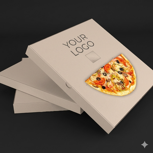 Caja de Pizza de Cartón Corrugado Reciclable con Impresión Flexográfica de Tamaño Personalizado de 10-20 Pulgadas, Embalaje de Papel Ecológico, Cajas de Pizza de Grado Alimenticio - Product Image 3