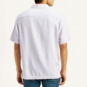 Custom Color Breathable Camp <b>Collar</b> <b>T</b>-<b>Shirt</b> Breathable Fabric Casual Wear Lightweight Camp <b>Collar</b> <b>Shirt</b> - Product Image 3