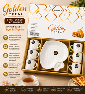 Ensemble de 8 tasses à café en céramique de luxe avec ballons imprimés en latex noir pour la décoration de fête, révélation du sexe, événements de baby shower - Product Image 2