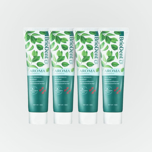 Pasta de dientes + fabricante coreano K-Beauty, 4 piezas, pasta de dientes Polmedison Briodent con aroma a menta, 150 g, hecha en Corea - Product Image 1