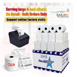 Rollo de Papel Térmico para Registro, 80x30 mm, 80x40 mm, 2 1/4 x 150 mm, 57x40 mm, 30 m, ATM - Product Image 4