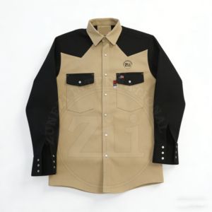 FR <b>Shirt</b> for Men Long Sleeves <b>Flame</b> Resistant Work <b>Shirt</b> NFPA2112 7oz Welding Workwear Men Industrial Breathable <b>Flame</b> Resistant - Product Image 6