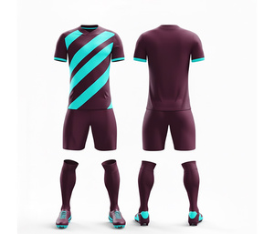Sublimation Printed Soccer Kit – High Performance Fabric | <b>Men</b> Women Youth Sizes | Lightweight Quick Dry Training Sportswear - Product Image 2