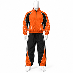 Survêtement Homme Personnalisé à Séchage Rapide avec Logo – Coupe Oversize Décontractée en Nylon et Polyester – Coupe-Vent Streetwear - Product Image 4