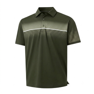 Camisetas de Manga Corta para Hombre, Tejidas, Estampadas, de Alta Calidad, Precio de Fábrica, Antiarrugas, con Bolsillo, para Uniformes Personalizados - Product Image 6