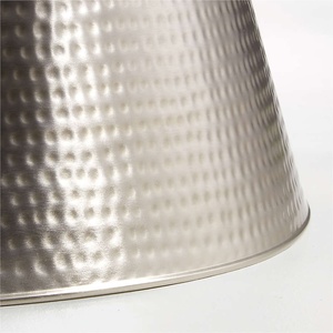 Collier pour arbre de noël en métal plaqué argent, parfait pour décor d'arbre avec des charnières faciles à assembler - Product Image 3