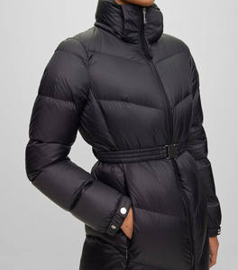 OEM Factory Prices Women's Customized Heated Eco-Friendly <b>Quilted</b> Puffer Coat Jacket Nylon Lining Waterproof Breathable Casual - Product Image 4