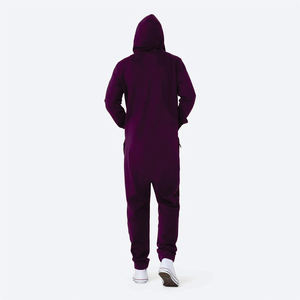 High Quality <b>Man</b> <b>Onesie</b> Soft Fleece Hooded Pajama Jumpsuit Winter Sleepwear <b>Man</b> <b>Onesie</b> Casual Lounge Full Body Warm Adult Wholes - Product Image 4