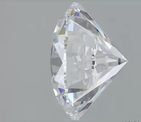 Diamant en vrac certifié IGI, 4,02 carats, taille brillant, cultivé en laboratoire, clarté VVS2, couleur D, pour la fabrication de bijoux