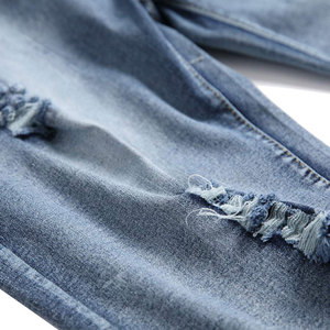Pantalones Cortos de Mezclilla para Hombre, Estilo Urbano, con Logotipo Personalizado del Fabricante, al Mejor Precio, Venta al Por Mayor - Product Image 4