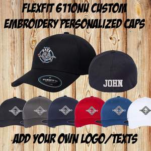 Unisex for Foxa 6110nu Custom Embroidery Add Logo Texts 2025 Personalized Nu <b>Caps</b> Hat & <b>Caps</b> - Product Image 3
