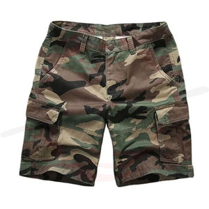 Pantalones Cortos Cargo al por Mayor para Hombre, de Moda, Personalizados, 100% Algodón, Pantalones Cortos Cargo de Camuflaje para Exteriores, para Hombre, Verano, Casual, Fitness - Product Image 1
