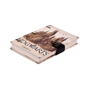 สมุดบันทึกทำมือลายปราสาทสไตล์โกธิคโบราณ A5 พร้อมกุญแจล็อค |   สมุดบันทึกแฟนตาซีแบบเป็นมิตรกับสิ่งแวดล้อม 200 หน้า พิมพ์สองหน้า - Product Image 1