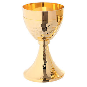 Luxury Chalice With Gold Interior Premium Religious Style Brass Goblet For Ceremony Decoration Party Wine Drinking Glass Chalice - Product Image 2