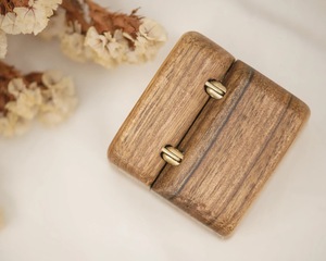 Eco-Friendly Rectangle <b>Wooden</b> <b>Box</b> for Jewelry Gift Storage-Soft Interior for Delicate Items Christmas Chinese New Year Tabletop - Product Image 4