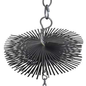Brosse de nettoyage de cheminée ronde de 9,8 pouces de diamètre, catégorie de produits premium - Product Image 3