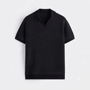 เสื้อไหมพรมถักสไตล์วินเทจสำหรับผู้ชาย ทรงหลวม คอกลม สองสี น้ำหนักมาก 400gsm - Product Image 5