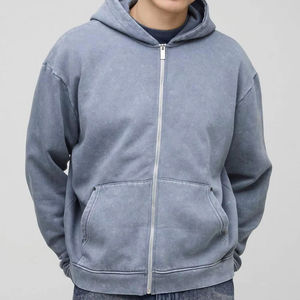 Mens Zip Up <b>Hoodie</b> Soft Comfortable Casual Everyday Streetwear Clothing Wear USA - Product Image 6