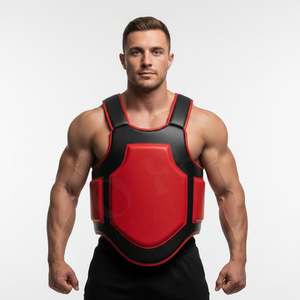 Protector de Pecho de Alta Resistencia con Logotipo Personalizado para Artes Marciales, Chaleco de Entrenamiento para Kickboxing, MMA, Karate, Taekwondo - Product Image 3