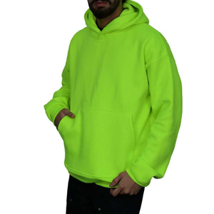 En gros, Sweats à capuche pour hommes, coupe oversize, grammage lourd 500 g/m², coupe carrée, épaules tombantes, style vintage, coupe courte, effet délavé, vierges - Product Image 3