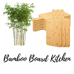 Plateaux de service rectangulaires en bambou personnalisés pour restaurants et bars, avec poignée, épaisseur 1,5 cm, vente en gros - Product Image 5