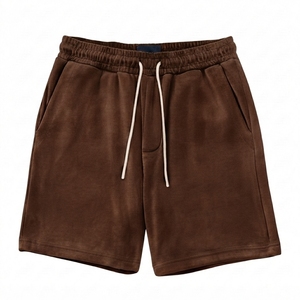 Servicio OEM, Pantalones Cortos Deportivos de Felpa de Algodón Casuales para Hombre, de Primera Calidad, con Logotipo Personalizado - Product Image 5