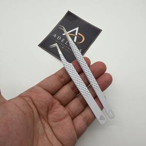 Pince à épiler isolée à 45 degrés et pince à ongles coudée à 90 degrés en acier inoxydable – Instrument de beauté à prise parfaite et durable - Product Image 4