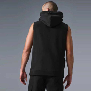 custom branding athletic comfort men gym <b>hoodies</b> manufacturer wholesale premium <b>workout</b> fashion men gym <b>hoodies</b> - Product Image 2