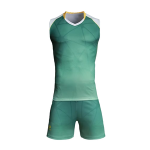 Conjunto de Camiseta y Pantalones Cortos de Voleibol de Alta Calidad, Secado Rápido, Malla de Poliéster, Pantalones Cortos de Voleibol para Entrenamiento, Talla Grande, Uniforme de Voleibol - Product Image 2